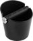 Coffee Knock Box, 4.8inch Espresso Coffee Bin for Coffee Grounds with Movable Rubber Metal Knock Bar and Rubber Band Non-Slip Base, Coffee Machine Accessories Use for Barista, Home & Cafe