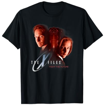 The X-Files Mulder and Scully Fight the Future 90s T-Shirt