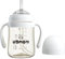 UBMOM Gobelet anti-déversement, anti-refoulement avec paille, tasse d'apprentissage PPSU avec poignée pour bébés et tout-petits, sans BPA, 191,6 g (nuage)