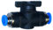 Kugelhahn Absperrhahn mit Steckanschluss Absperrventil Blaue Serie 6mm - 12 mm (8 mm)