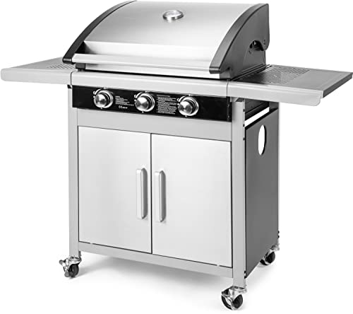 Fieldmann Automatique Gril à Gaz à 3 Brûleurs