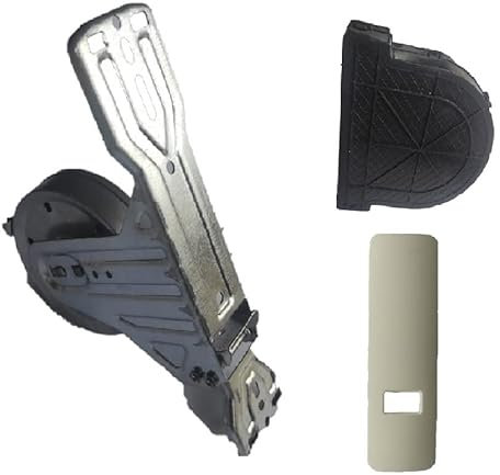 Avvolgitore per Tapparelle Universale Kit Completo con Placca e Cassetta Multi interasse Alta Qualità (6 metri, Placca Bianca)