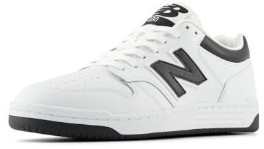New Balance Herren 480 V1 Sneaker, Weiß/Schwarz, 4