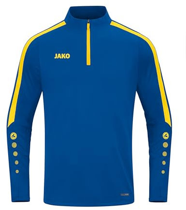 JAKO Herren Ziptop Power, Royal/Citro, L