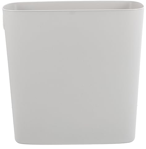 Luxshiny Poubelle Mince Poubelle Rectangulaire Poubelle En Plastique Panier À Déchets Espace Étroit Poubelle Pour Cuisine Salle De Bain Chambre Salon Bureau