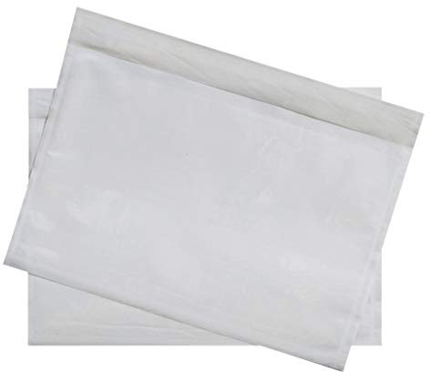 Netuno 100 transparente Lieferscheintaschen selbstklebend DIN C6 16,6 x 11 cm Begleitpapiertasche Dokumententasche Rechnungstasche C6 Pakettaschen für Lieferscheine Begleitpapiere Garantiekarten