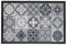 Tapis Déco à Motifs Carreaux Ciment 40x60cm Gris