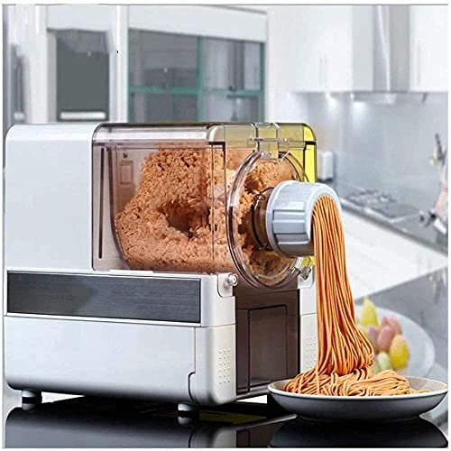 Pasta Maker Pasta Machine Manual Pasta Makers Electric Pasta Maker Machine with Motor Set Stainless Steel Pasta Roller Machine Silver Maker Machine Electric Noodle Press Machine Avec 8 Sorte