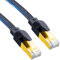 ULTRICS Cat 8 Ethernet Cable 10M, High-Speed 40Gbps 2000MHz Braided Flat Internet Cable, RJ45 STP Shielded LAN Cable, CAT8 Network Cable Compatible with PC Laptop PS5, Xbox, Modem, Router, Switch, TV