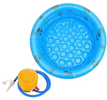 PHENOFICE Piscina Inflable Infantil De 100cm Piscina De Triciclo para Niños Y Bebés De PVC