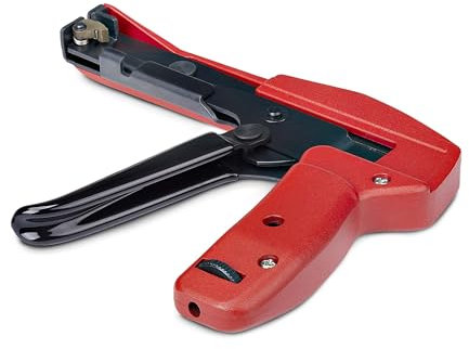 StarTech.com Nylon Cable Tie Gun, Zip Tie Cable Cutter/Installation Tool, Zip Tie Tensioning/Tightener, TAA Compliant