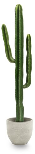 Maia Shop Plantas Artificiales Decorativas - Cactus Aritificial 190 cm, Planta Artificial Grande, Plantas Artificiales Realistas, Decoración Hogar, Decoración Interior y Exterior