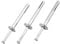 2/5pcs M6 M8 Galvanized Hexagonal Hammer Type Pin Anchor Bolts For Concrete Bricks, Blocks(M8x80mm 2pcs)