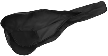 HYTROVE Einfache Gitarrentasche 41 Zoll Oxford Schwarz Weihnachten Feier