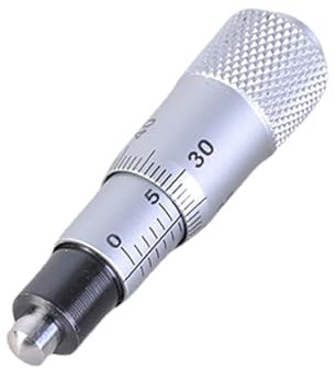 LfrXtra Präzisions-Mikrometer-Kopf-Messwerkzeug, 0–6,5 mm, Karbonstahl, Mikrometerkopf, Maschinenbau-Werkzeug für Ingenieure