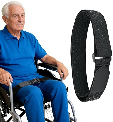 QIUMING Sangle jambe cuisse fauteuil roulant sangles réglables pour jambe | pour jambes et cuisses en fauteuil roulant pour fixer les jambes des utilisateurs de fauteuil roulant ensemble