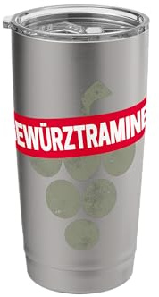 Gewürztraminer Vine Vintage Wine Drinkers and Makers Stainless Steel Insulated Tumbler
