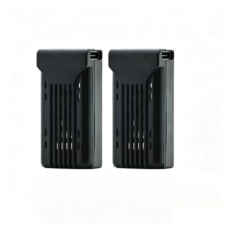Mise à niveau de la batterie d'hélicoptère 3,7 V 1000 mAh. Compatible avec V17 4DRC 4D-V17. Pièces d'accessoires de remplacement for drone quadricoptère(2pcs)