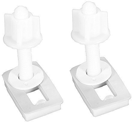 Unbekannt Boulons de fixation Abattant WC, Abattant de toilettes à charnière de remplacement de boulons à vis de fixation kit de fixation des outils de réparation
