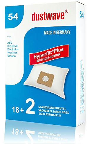 Megapack - 20 Staubfilterbeutel passend für tristar - SZ-1940 Staubsauger - dustwave® Markenstaubbeutel/Made in Germany + inkl. Microfilter