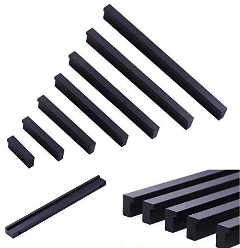 Maniglie per mobili in alluminio, per cucina, cassetti, porte, armadi, a casa e in ufficio, oggetto di arredamento