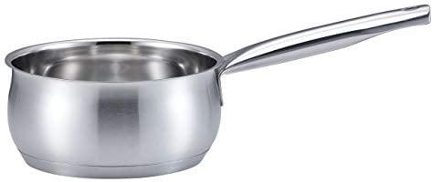 SSW Kitchen Q Profi Plus Kasserolle, Edelstahl, Ø 16 cm, 1,5 l
