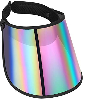 Sonnenkappe Sonnenblende Hut UV-Schutz Hut Stirnband Solar Gesichtsschutz Hut zum Wandern Golf Tennis im Freien