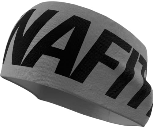 DYNAFIT Light Logo Headband Grau - Cooles leichtes Stirnband, Größe One Size - Farbe Alloy