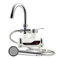RUBINETTO CON SOFFIONE DOCCIA ELETTRICO,CALDO ISTANTANEO,DISPLAY DIGITALE Bianco