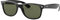 Ray-Ban Sonnenbrillen NEW WAYFARER RB 2132 Black/G- Classic Green 52/18/145 Unisex