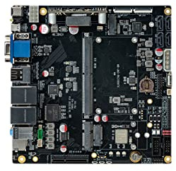 youyeetoo ITX-3588J Rockchip RK3588 8K AI Mini-ITX Motherboard HDMI2.1 DP1.4 WiFi 6 Onboard DC POE Power Support Android 12 Ubuntu Debian 11 (8GB RAM + 64GB EMMC Version)