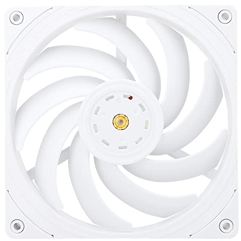 Thermalright TL-B14W 140mm CPU Koelventilator, Computer White Case Fan, PWM Control, 1500RPM, Static-Pressure Performance Fan For S-FDB Bearing (WHITE)