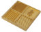 Brass Ice Tray, Personalized Ice Cube Stamp Molds Convenient and Easy to Maintain Ice Cube DIY Tray Thick Material Ice Stamp Tray for Cocktail Enthusiast
