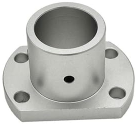 Bewegungskante 1PCS Flansch Lineare Welle Buchse Lineare Bewegung Lager Buchse 3-50mm Bohrung Durchmesser Optische Welle Führungsschiene befestigung Unterstützung Schienenhalter (Color : Oval, Size