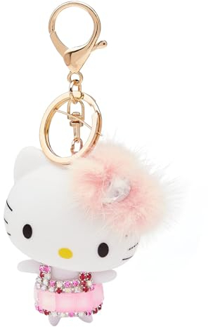 TTDCQQID Keychain Cute, Cute Schlüsselanhänger, Cute Cartoon Keychain, Schlüsselanhänger Kinder, Schlüsselanhänger Anhänger, Cute Anhänger für Handtaschen, Rucksäcke (Rosa)