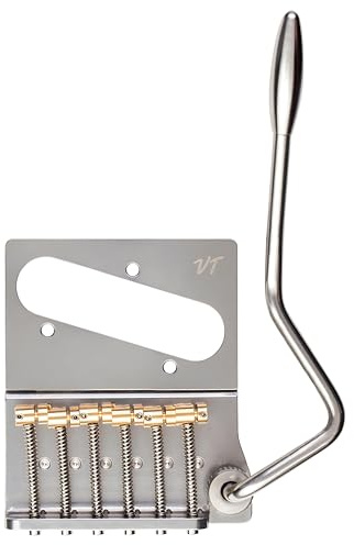 VegaTrem VT2ND Teletrem Modern No-Drill Tremolo - Stainless Steel
