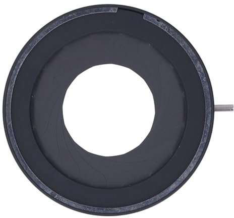 Blendenblende für Iris, verstellbar von 2 bis 44 mm, Adapter für Blende, leicht und einfach zu bedienen, aus Aluminiumlegierung für Fotografie,