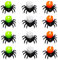 Kazaigou 12 Stück Halloween Deko Kerzen, Halloween Deko Halloween Lichter, Halloween Kerzen Deko Halloween Spinnen Halloween Deko Licht, Halloween Deko Lichter für Party Innen Außen Home Dekor