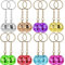 16PCS Pendentifs Boule Disco, Boule Disco Porte-Clés,Pendentif boule miroir,Accessoires de fête des années 1970, pour Anniversaire 70er 80er 90er Party, pour décorations de fête d'Halloween et de Noël