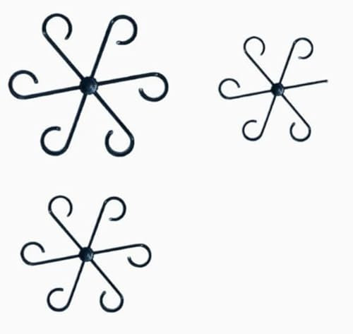 Supporti per piante da 12 pezzi, supporti per steli di piante rampicanti, clip per piante in 4 misure, supporto piante rampicanti, supporto per piante monstera, supporti per piegare steli piante