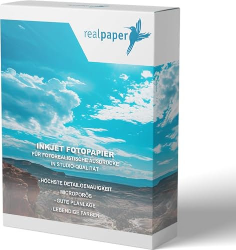 realpaper 25 Blatt Fotopapier Glossy 10x15cm