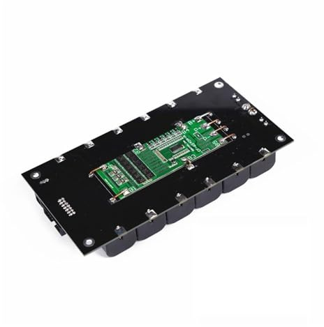 21700 6S Batteriehalter mit 40A BMS 24V 21700 Power Wall Batterie Box Balancer Board Batterie Fall DIY Kit Ebike Batterie für Lithium-Ionen Li-Ion Li-Ionbatterie-Zelle(6S2P)