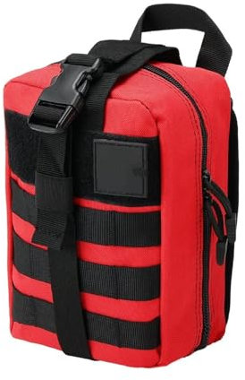 Porte-Bagages Arrière pour BMW R1200GS R1250GS Motos Valises Support Porte-Bouteille Essence Huile Bouteille Réservoirs Carburant Porte-Bagages Moto(First Aid Kit Bag)