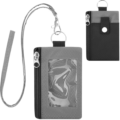 Marsupio da collo con protezione RFID, portafoglio da viaggio unisex antifurto, borsa a tracolla nera impermeabile per cellulare, borsa portapassaporto da uomo per viaggi, per passaporto, carte