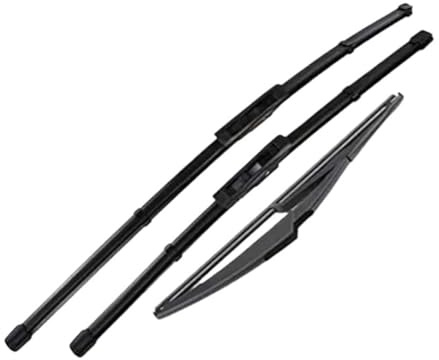 TILIEINE Wischerblätter Vorne Passend für Citroen C3 2011-2016 24+16 11 Scheibenwischerblätter für Front- und Heckscheibe Ersatzwischblätter Replacement