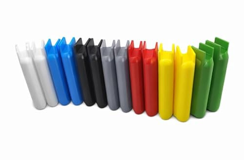 StrikeForge Scheibenwischer Abstandhalter (2 Stück) - Wischer-Schutz gegen Hitze & Frost - Wiederverwendbar - Universell (Gelb)