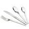 Fosly 16 Piece Cutlery Set of 4, Table Dinner Cutlery Set Stainless Steel