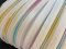 Reißverschluss endlos Spirale Regenbogen 5mm Meterware mit Zipper (Weiß, 10m + 20 Zipper)