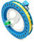 Hsthe Sea Kite Reel Winder 7 inch Dia ABS Winding Reel Grip Wheel Handle With 300m Kite Line And Lock Function Professional Outdoor Kite Accessories for Kids/Teens (Blue)