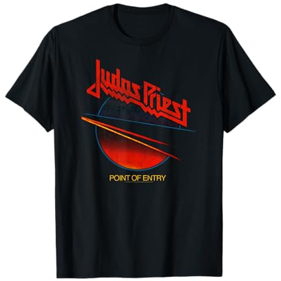 Judas Priest Point Of Entry Maglietta